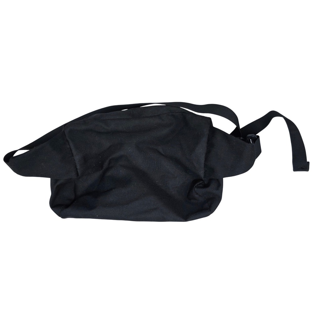 Vintage Eagle Creek Fanny Pack Black Travel Bag Crossbody Y2K Waist Pack - Picture 4 of 6